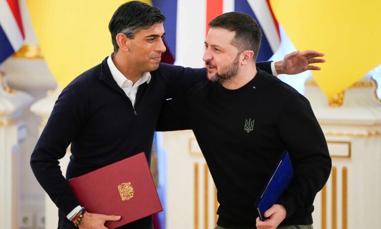 Безпекова угода і допомога на 2,5 млрд: про що домовилися Сунак і Зеленський у Києві